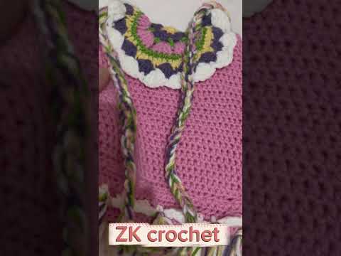Crochet fancy bag#crochet #jumbobag #knitting #knittig