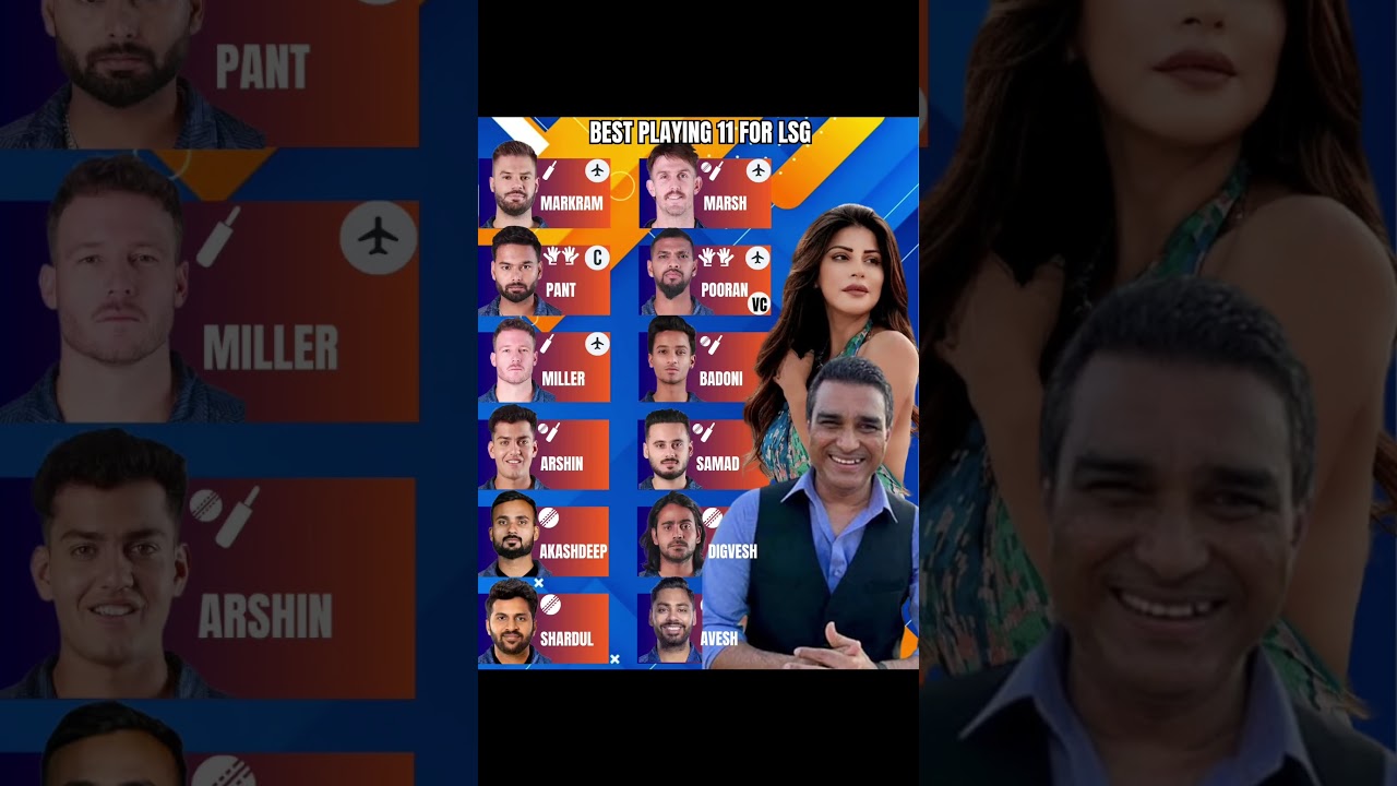 Lsg Playing 11 Ipl 2026☠️💥