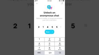 How to enter Anonymous Chat code in Yolo app? screenshot 3