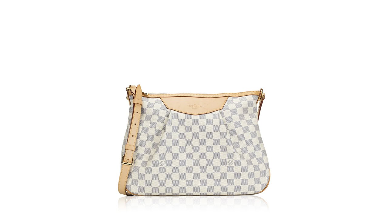 Louis Vuitton Damier Azur Siracusa MM QJB12ADNWA096