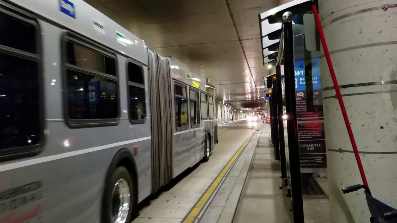 BWI Airport Rental Car ShuttleNew Flyer 2004 D60LF 302 Leaving The Terminal 11/14/16 YouTube
