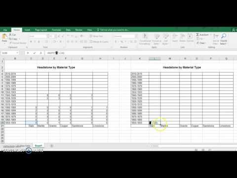 Seriation Chart Maker