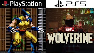 Evolution Of Wolverine In Playstation Games Marvels Wolverine Ps5 Playstation 5 Nixian