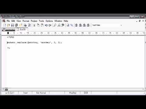 Beginner PHP Tutorial  54 - Creating a Find and Replace Application Part 1