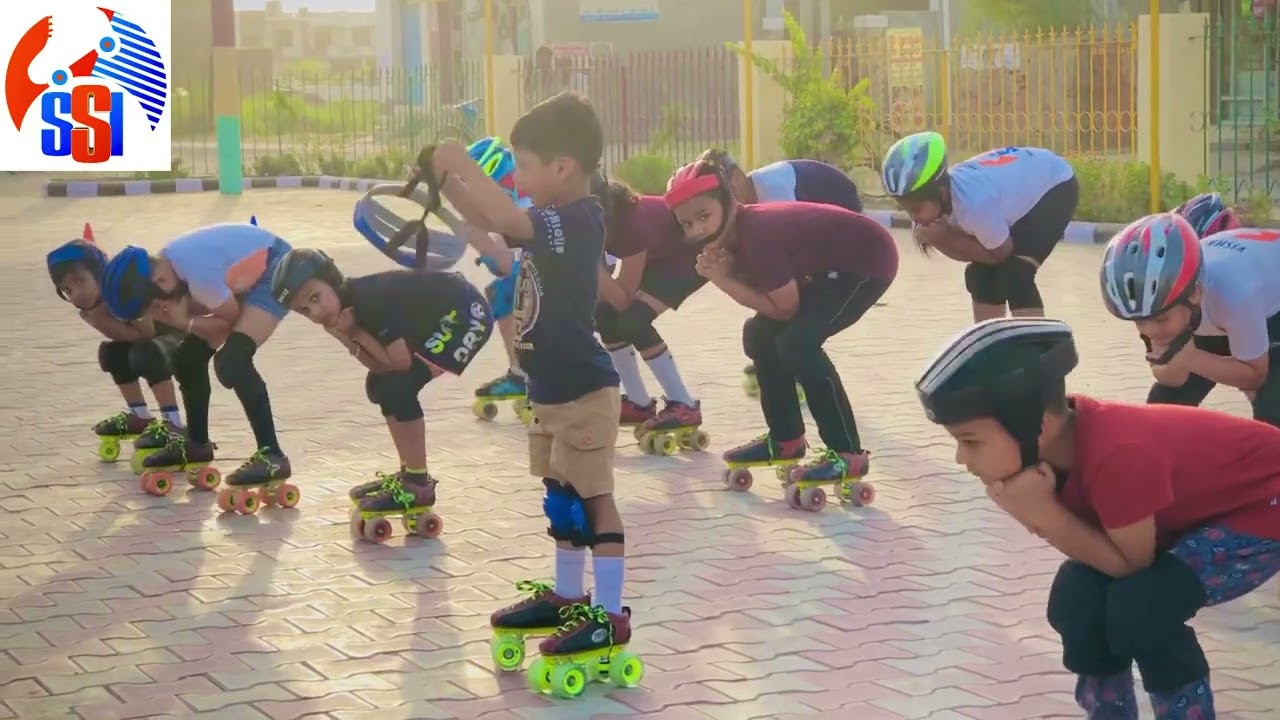sahil skating institute learning skating lesson no 1 / 1st chapter of learning skating