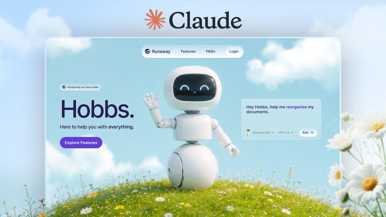 Claude Code =  Create Awesome Scroll Websites (Fable 5)
