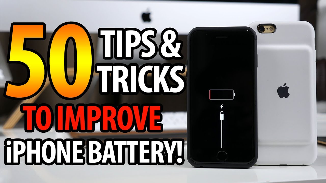 iPhone battery life tips and tricks
