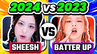 🚨 UPDATED | 2024 vs 2023 (SAVE 1 KPOP SONG) SAVE ONE DROP ONE SAME GROUP -  KPOP QUIZ 2024