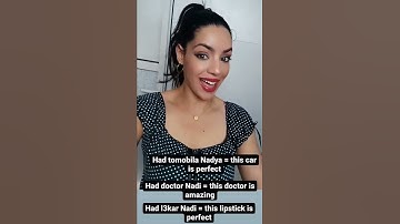 LERN NEW SLANG IN DARIJA " perfect" #darija #moroccanarabic #shorts