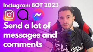 Instagram DM and COMMENT bot with python 2023 #python #instagram