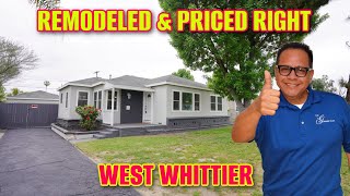 Los Angeles Remodeled Home for Sale, Located in West Whittier