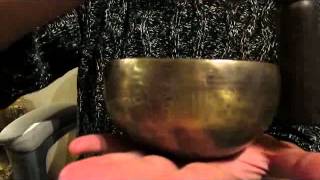 D190 Campana Tibetana Nota LA4 457 Hz