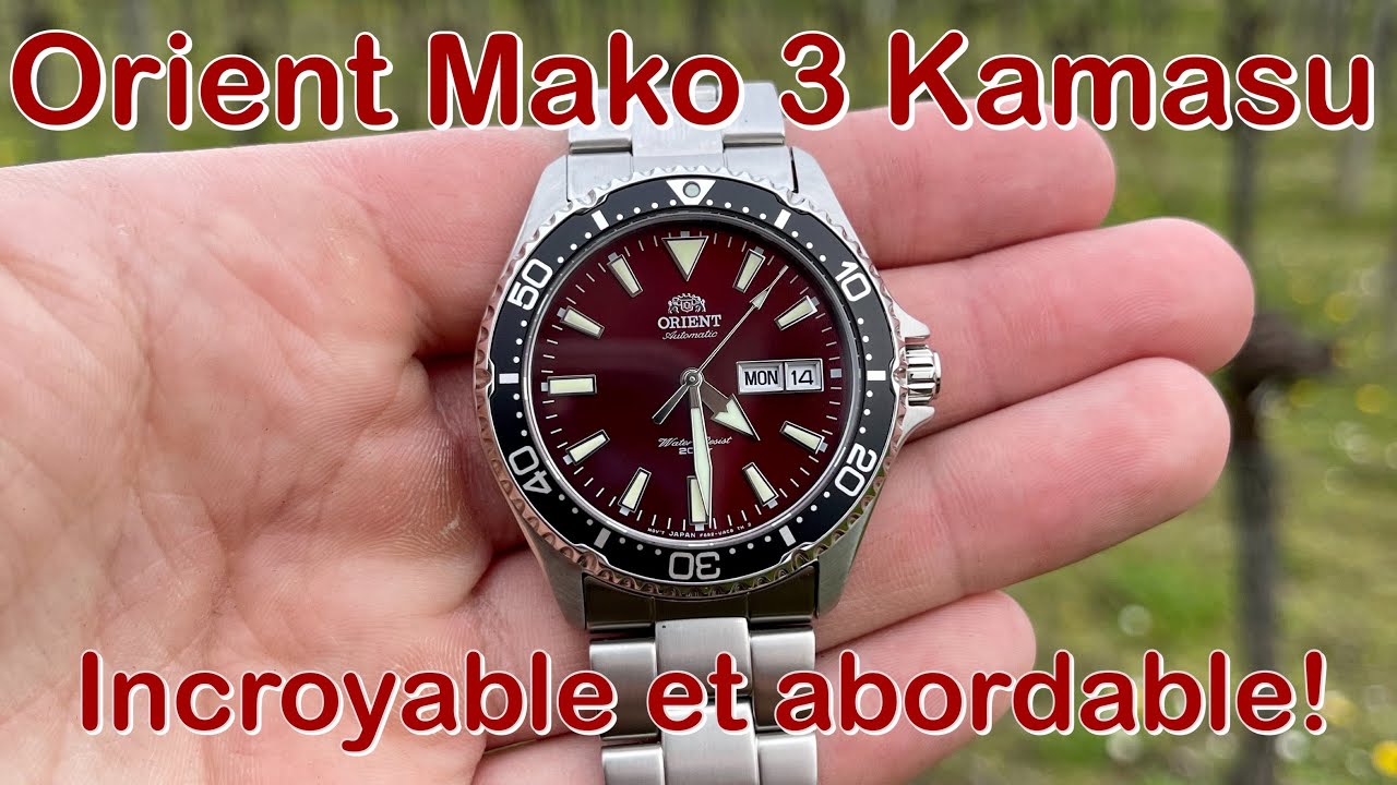 Orient Mako 3 Kamasu | Incroyable à moins de 300€! - YouTube