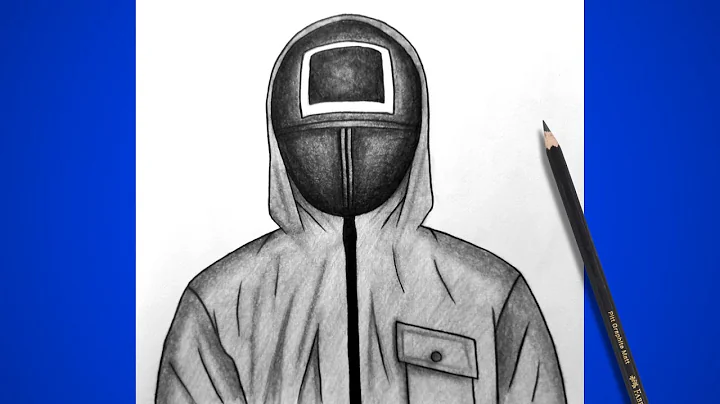 How To Draw Squid Game Guard Easy Step By Step | Squid Game Drawing Tutorial For Beginners