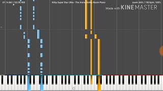 Kirby Super Star Ultra - The Arena Ability Room Piano - MIDI