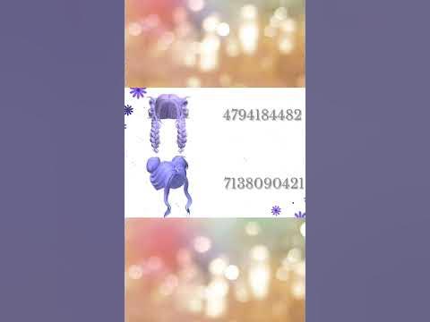 Roblox Purple Hairs Codes- Berry Avenue, Bloxburg and Brookhaven - YouTube