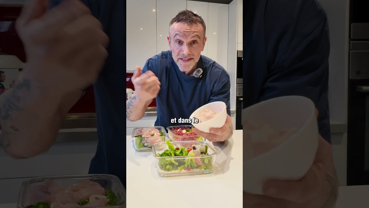 Le meal prep parfait à 50g de protéines