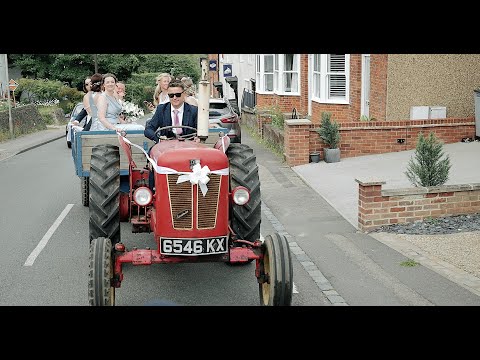 Ellie & Jack's Beautiful Church Wedding and Outdoor Reception
