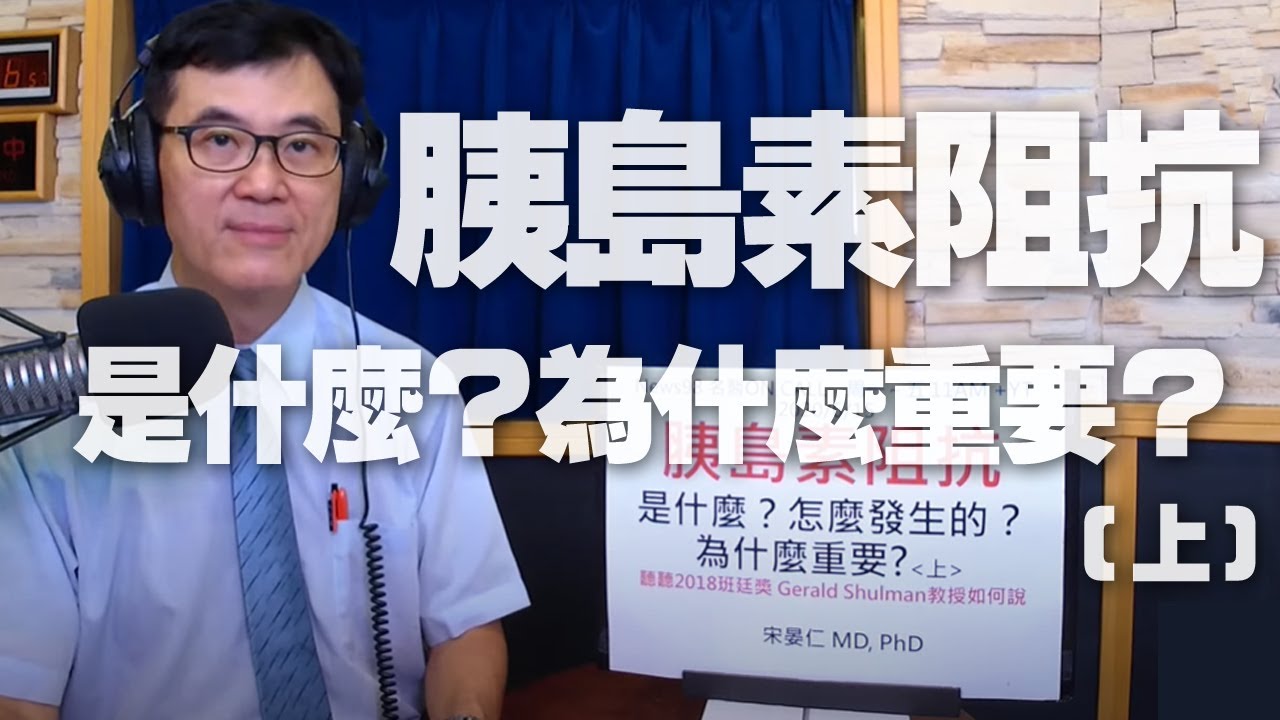 '20.06.15【名醫On Call】宋晏仁醫師談「胰島素阻抗是什麼？為什麼重要？ (上)」
