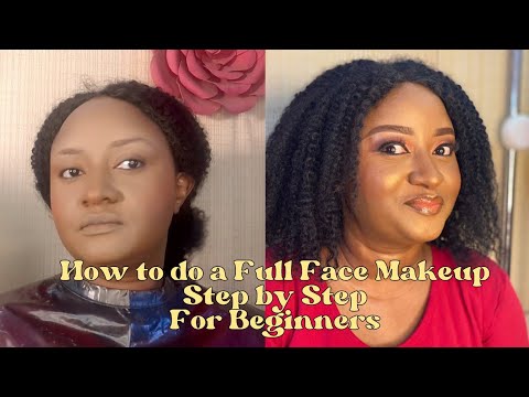 How To Do A Full Face MAKEUP, Step by Step TUTORIAL Of FLAWLESS Makeup ...