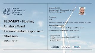 FLOWERS Floating Offshore Wind Environmental Response to Stressors. OWEC Programme, The Crown Estate
