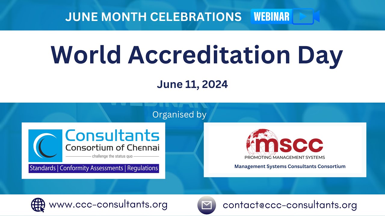 Webinar on World Accreditation Day – Date : 11.06.2024 - YouTube