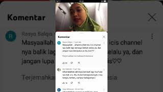 Detik Detik Channel Ria Ricis Kembalifiralartist