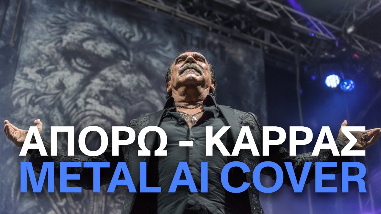 Βασίλης Καρράς - Απορώ ( Metal AI Cover | Godsmack style)