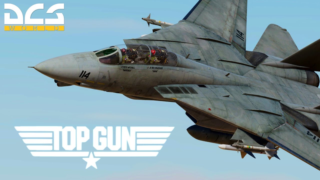 DCS: F-14 Movie | Maverick vs Jester (Remastered) - YouTube