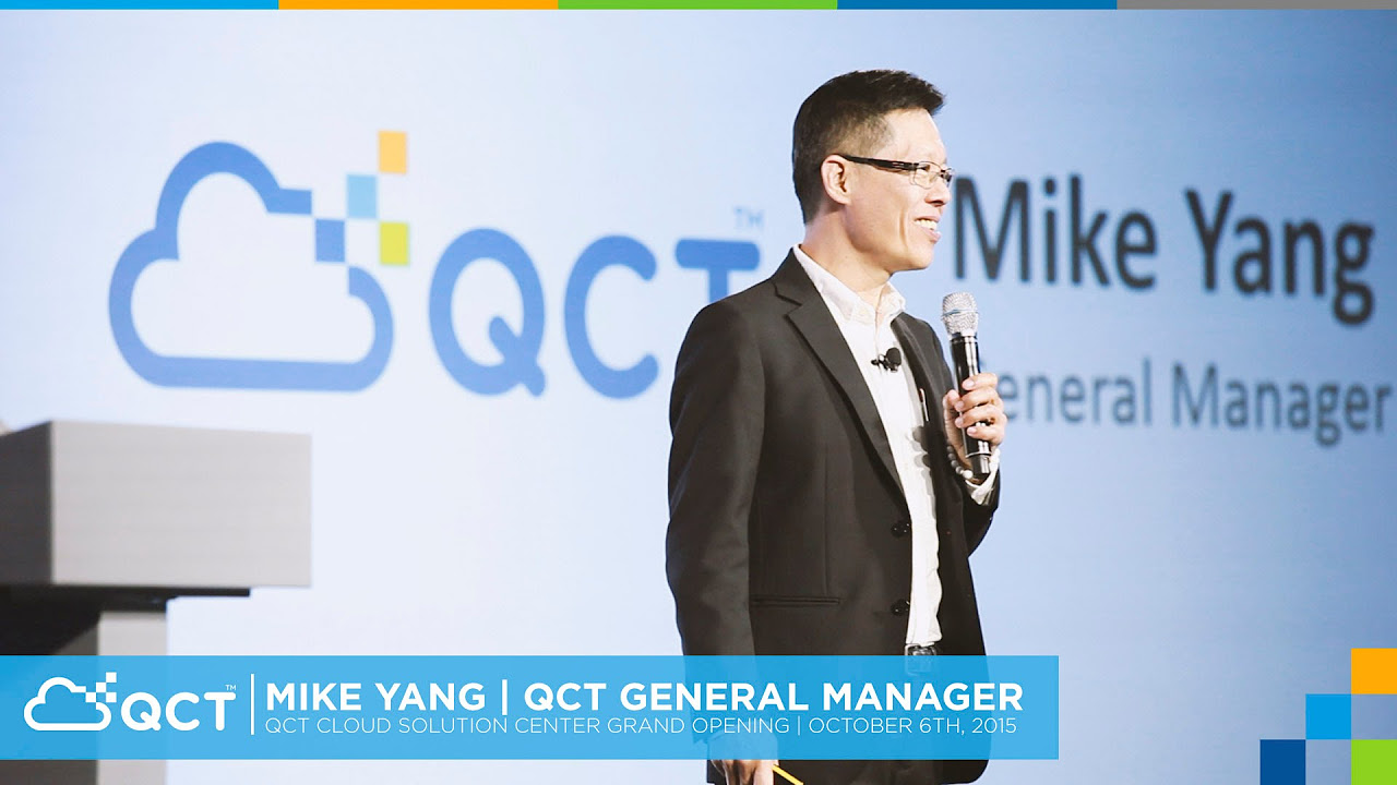 GM of QCT Mike Yang's Speech on QCT US Grand Opening - youtube