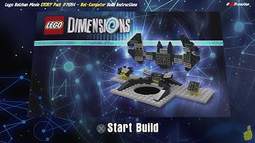 Lego Dimensions: Bat-Computer / Build Instructions (Lego Batman Movie STORY Pack #71264) - HTG