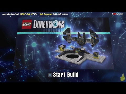 Lego Dimensions: Bat-Computer / Build Instructions (Lego Batman Movie STORY Pack #71264) - HTG