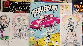 EP 2086 Shaloman #6, 1990, By Al Weisner. The Jewish Superhero, a Power Comic.