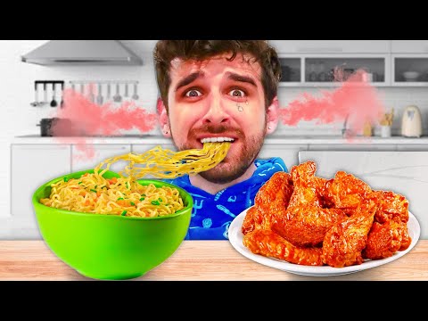 Eating the Worlds SPICIEST Food - *Extreme* Spicy Hot Challenge