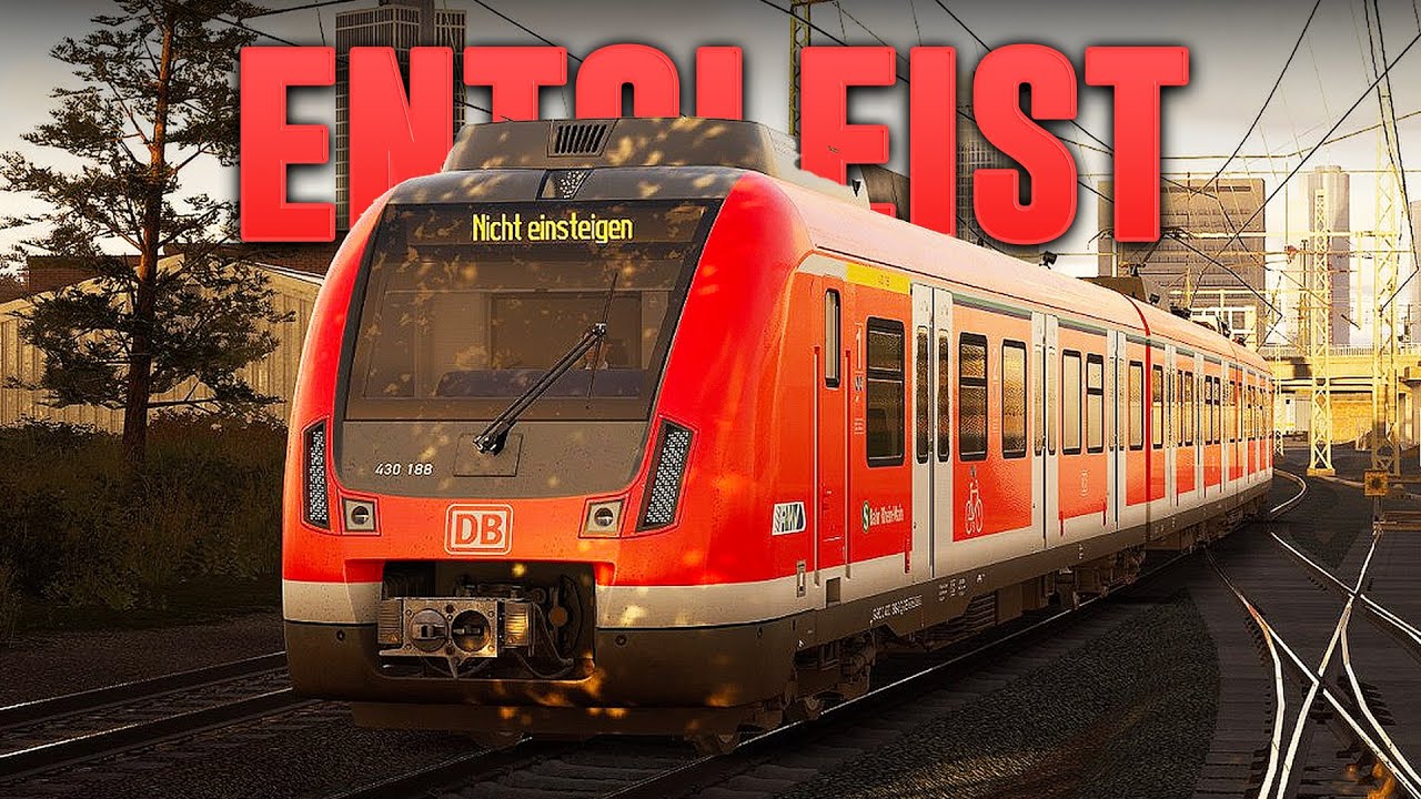 S-Bahn entgleist in Frankfurt | Train Sim World 6 | Train Simulator 2025