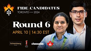 Round 6 FIDE Candidates & Women's Candidates