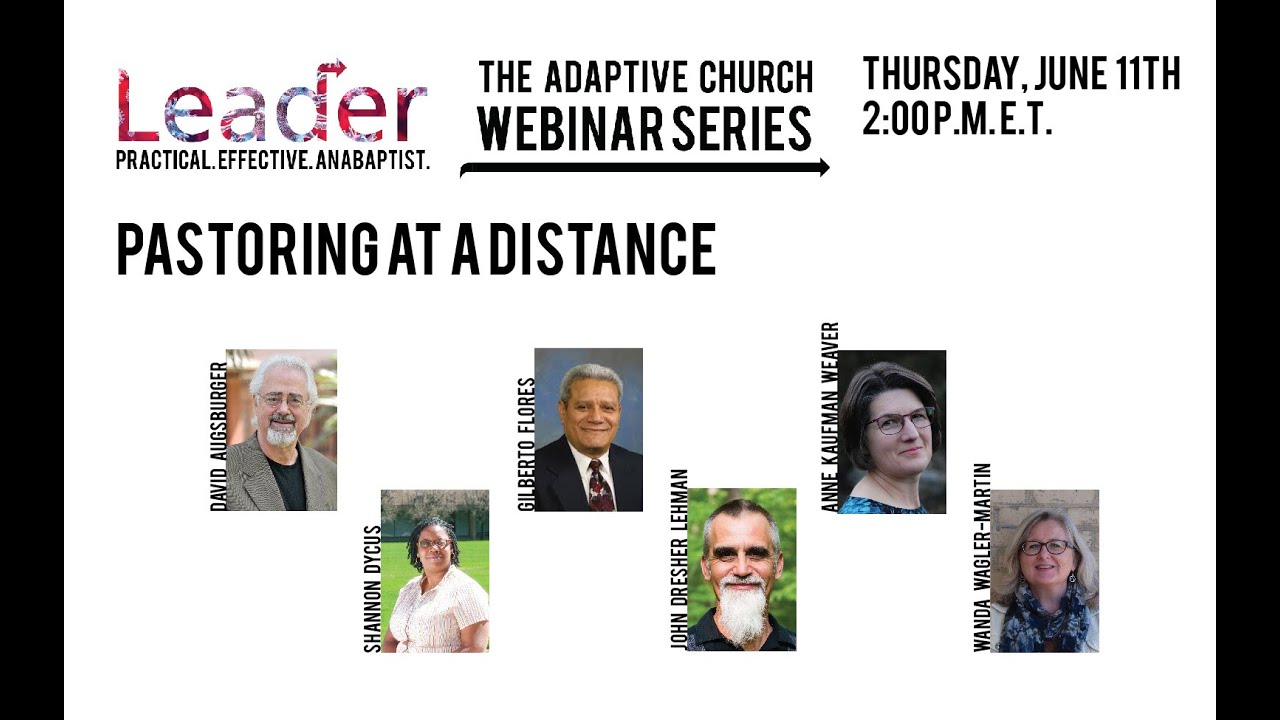 Pastoring From A Distance - The Adaptive Church Webinar Series with Leader magazine