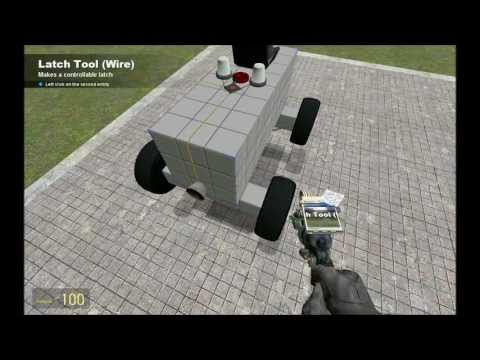Part 2/2 GMOD E2 wire hydraulic car voice tutorial *HD*