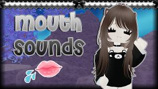 roblox asmr 🐾 ~ purrfect mouth sounds! 👅💦