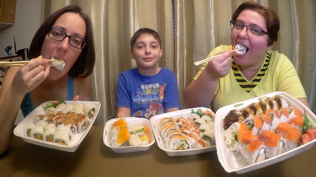 Sushi Extravaganza | Gay Family Mukbang (먹방) - Eating Show