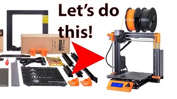 Prusa i3 MK3S+ build Part 2: X-Axis, Z-Axis and Extruder