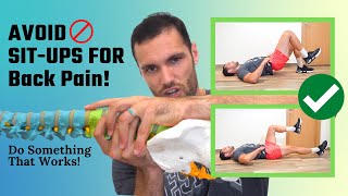 Avoid Sit-ups For Back Pain | How To Strengthen Your Core Safely Profile