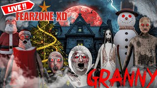 🔴 GRANNY 1 BEST EVER ESCAPE IN HORROR GAMING FEARZONE XD
