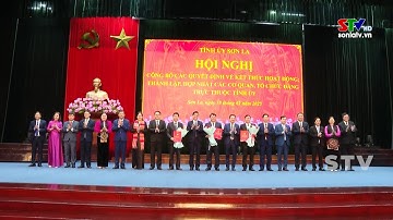 Công bố các quyết định về sắp xếp tổ chức bộ máy của hệ thống chính trị và bổ nhiệm cán bộ