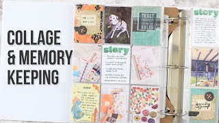 Project Life Week 4 | Adding Texture & Collage to My Memory Keeping