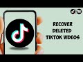 كيفية استعادة مقاطع فيديو تيك توك المحذوفة 2025 