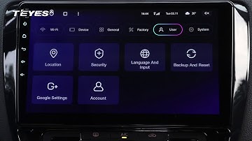 TEYES CC3 Features - User & System Settings