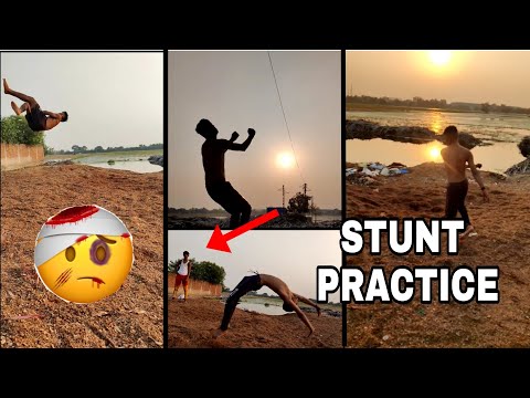 STUNT PRACTICE 🤕