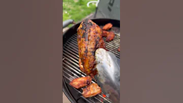 My FAVORITE way to make WINGS #bbq #shorts