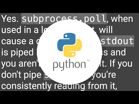 Difference between Popen.poll() and Popen.wait()